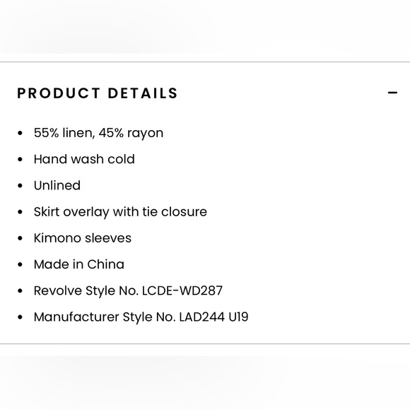 L'ACADEMIE JANEIRO MINI REVOLVE INFLUENCER FOR LOVE LEMONS CULT GAIA FREE PEOPLE - Picture 12 of 16